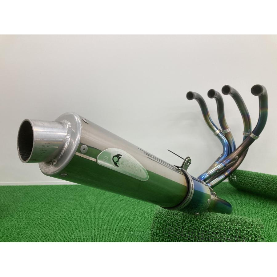 Kファクトリー製ZZ-R1100 マフラー 社外 中古 バイク 部品 Kファクトリー製ZZ-R1100 マフラー 社外 中古 バイク 部品