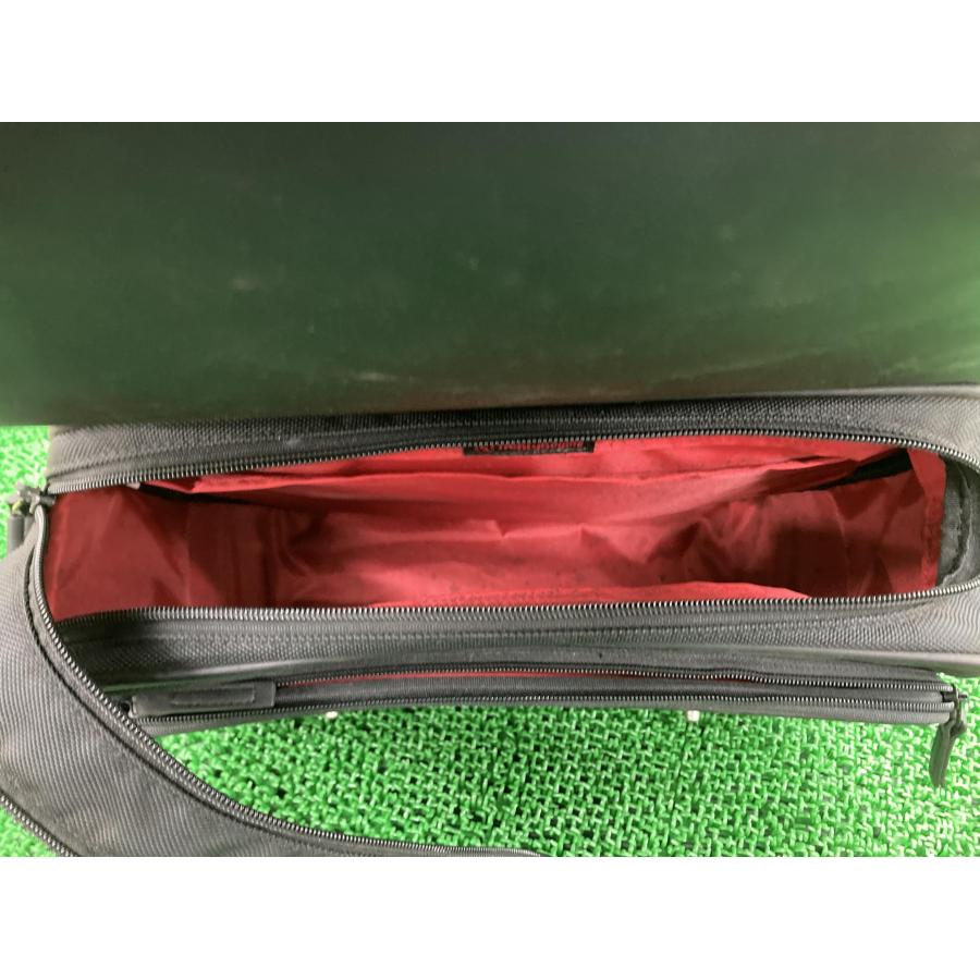 ヘンリービギンズ製 サイドバッグ 片側 社外 中古 バイク 部品 8.5L