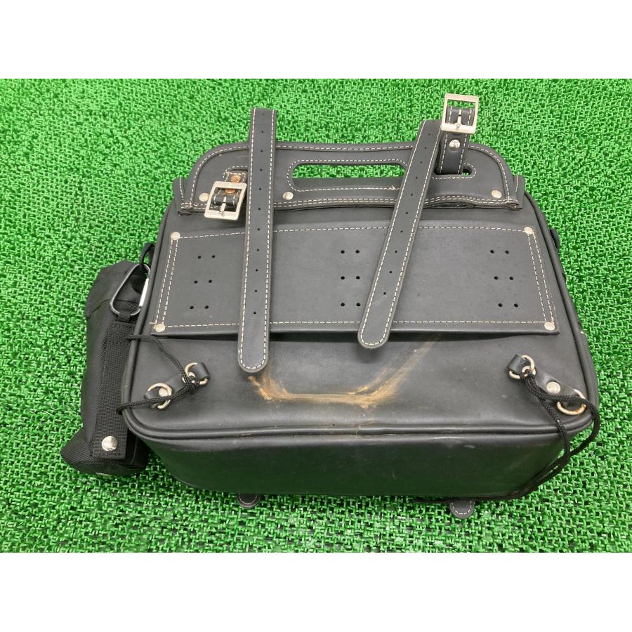 ヘンリービギンズ製 サイドバッグ 片側 社外 中古 バイク 部品 11L ハーレー バルカン スティード ドラッグスター W ドラッグスター400 61 ヘンリービギンズ製 サイドバッグ 片側 社外 中古 バイク 部品 11L