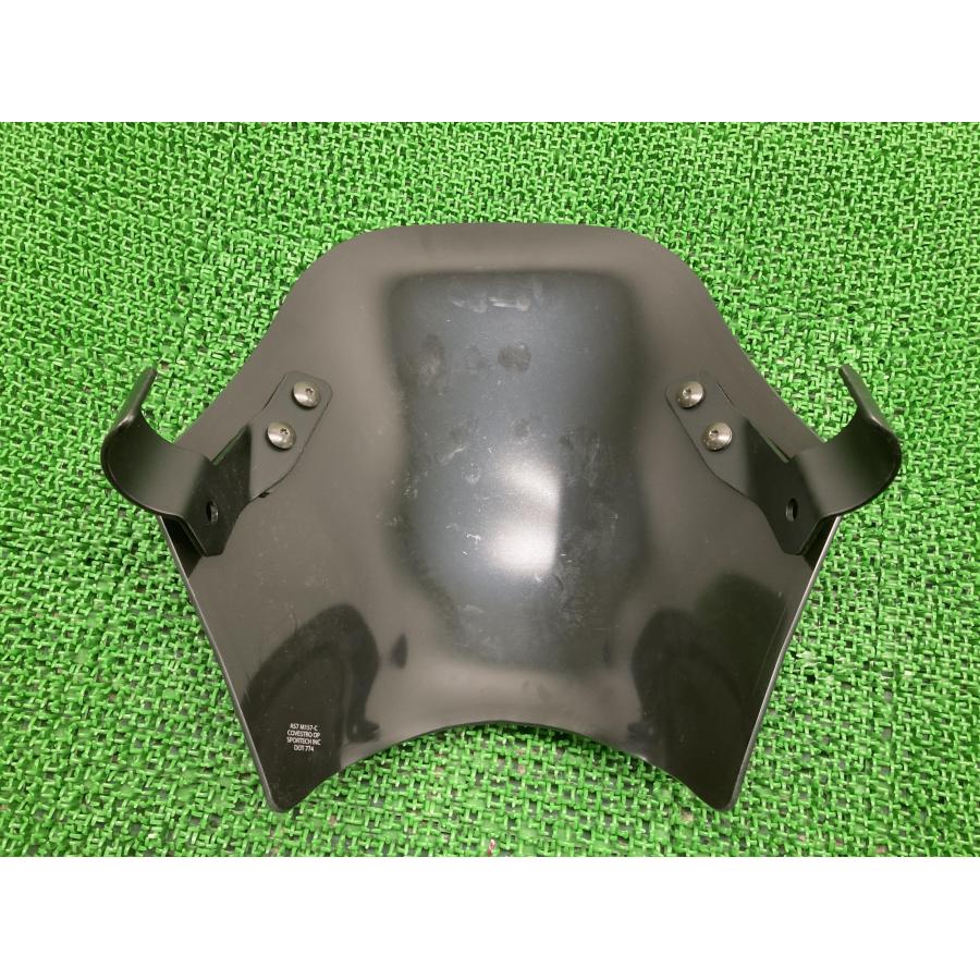 スカウト スクリーン インディアン 純正 中古 バイク 部品 15-21年 Sixty1901 ローフライウインドスクリーン 割れ欠け無し 車検 Genuine 6 スカウト スクリーン インディアン 純正 中古 バイク 部品 15-21年