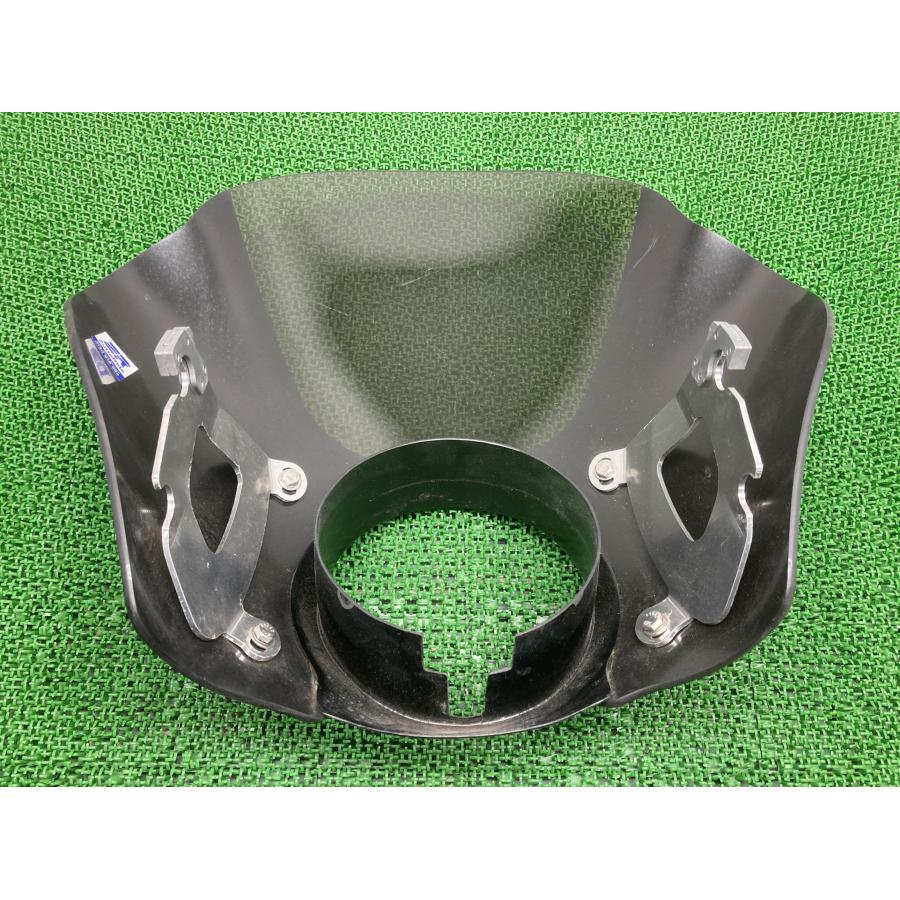スポーツスター アッパーカウル 黒 社外 中古 ライト径106mm ハーレー