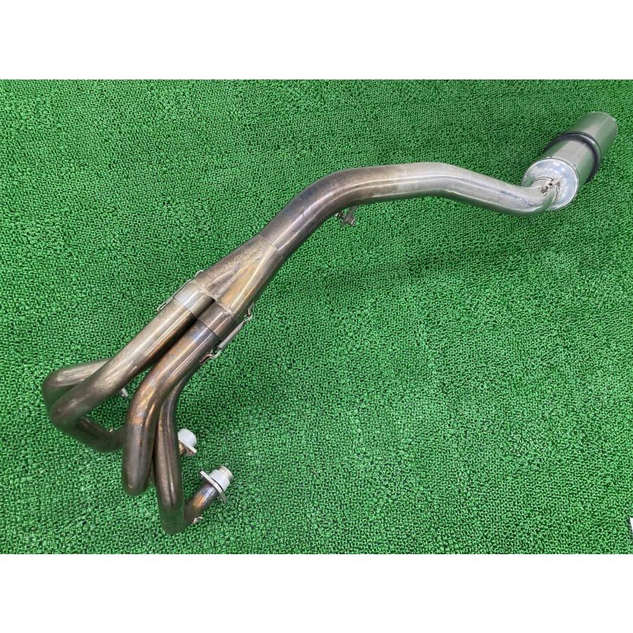 テックサーフ製XJR400 マフラー 社外 中古 バイク 部品 4HM チタン
