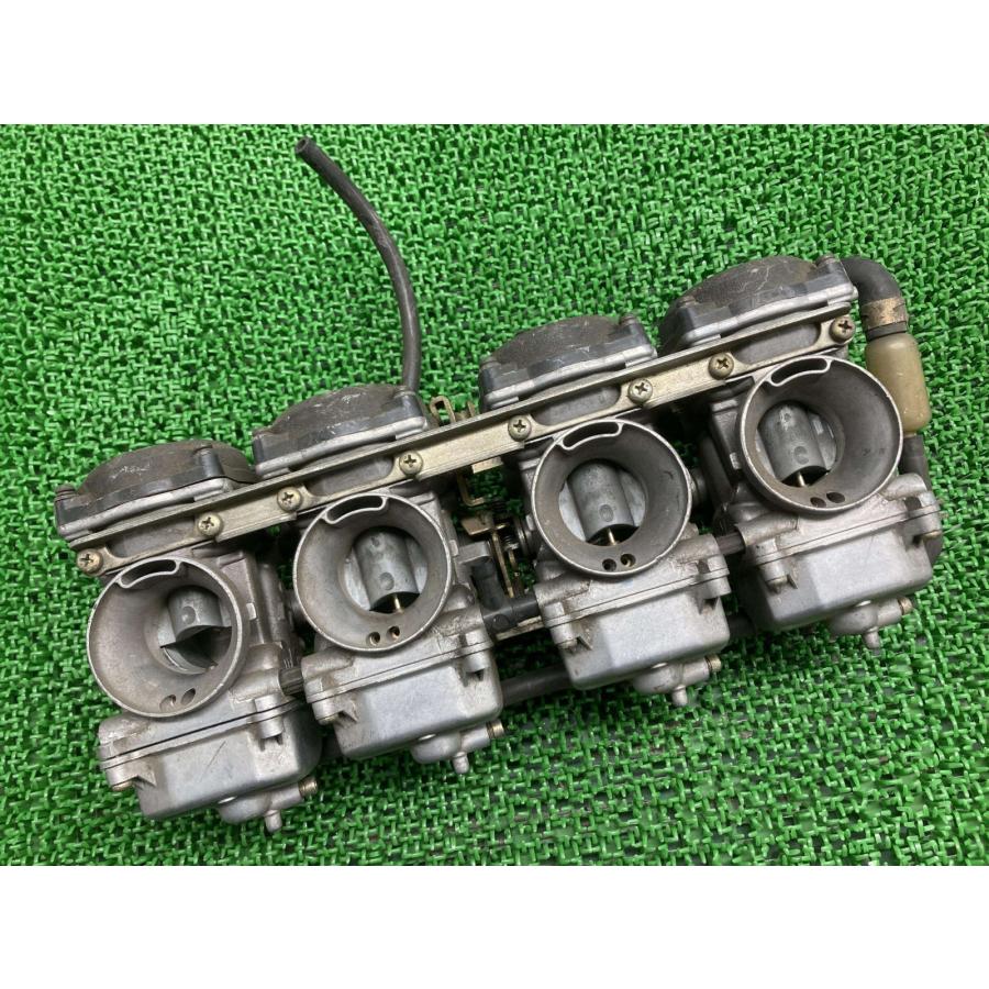 GPZ900R キャブレター V626 カワサキ 純正 中古 バイク 部品 ZX900A 修復素材や部品取りに 割れ欠け無し 車検 Genuine vC カワサキ（Kawasaki） GPZ900R キャブレター V626 純正 中古 バイク