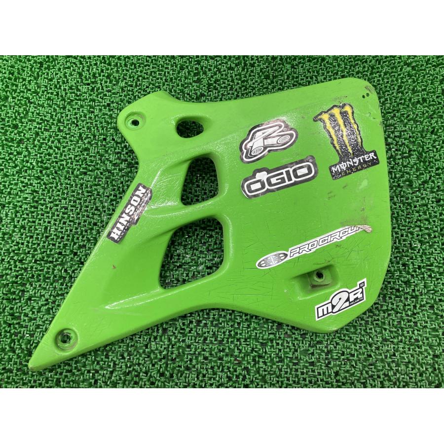 KDX125SR シュラウド　左右　中古 カワサキ（Kawasaki） KDX125SR シュラウド 右 緑 49089-1094 純正