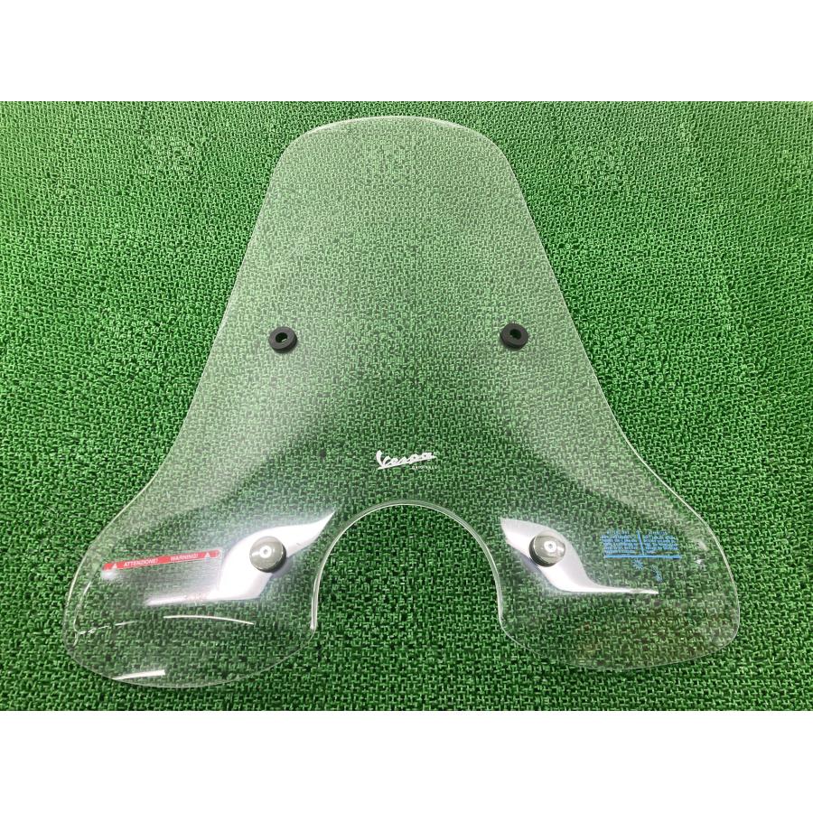 ベスパLX125用　F.FABBRI  ウィンド　スクリーン　ロング ベスパ Vespa GTS ロングウィンドスクリーン【クリア】【FACO】 : SCS