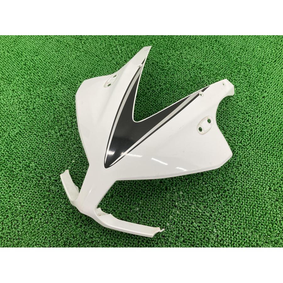 CBR250R アッパーカウル パール K33 ホンダ 純正 バイク 部品 MC41 修復素材に 品薄 希少品 車検 Genuine 【中古】 98 ホンダ（HONDA） CBR250R アッパーカウル パール K33 純正 中古 バイク