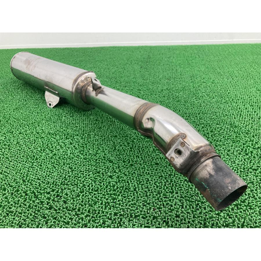 イナズマ400 サイレンサーマフラー 26E2 スズキ 純正 GK7BA INAZUMA400 修復素材やカスタム素材に 品薄 希少品 【中古】 53 スズキ（SUZUKI） イナズマ400 サイレンサーマフラー 26E2 純正 中古