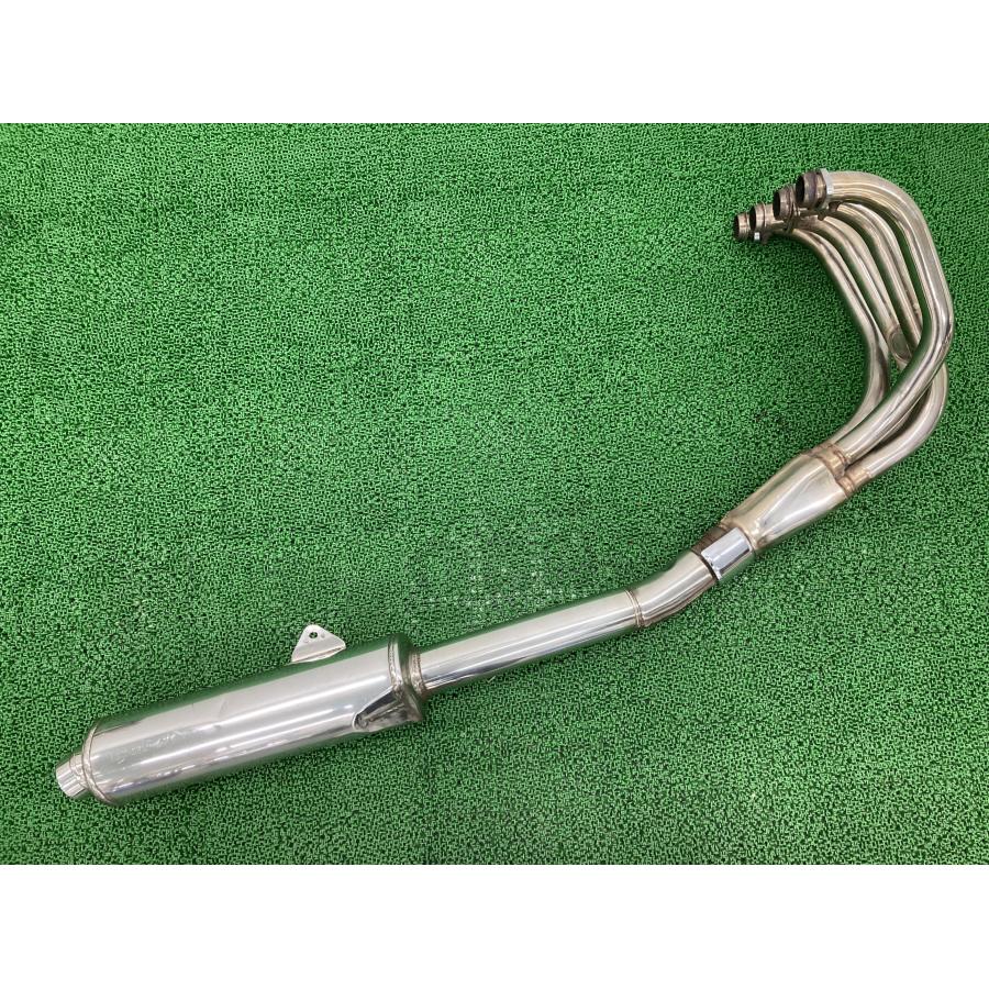 イナズマ400純正マフラー26E2フルエキGK7BA、97-01年 スズキ（SUZUKI） イナズマ400 マフラー 26E2 純正 中古 バイク 部品