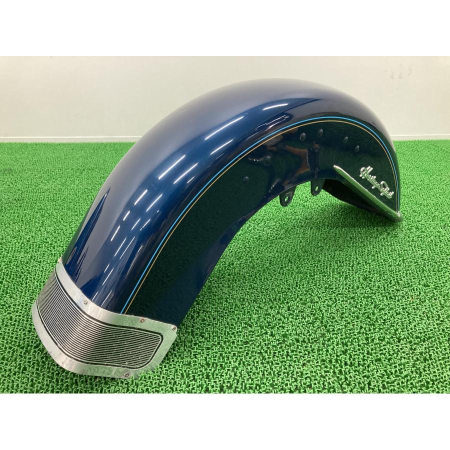 FLSTC1340 フロントフェンダー 青M ハーレー 純正 中古 バイク 部品