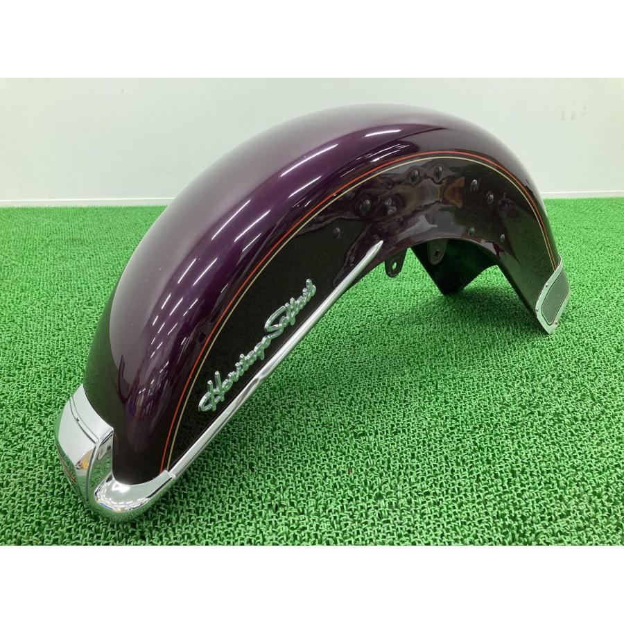 flstc1340 フロントフェンダー FLSTC1340 フロントフェンダー 紫 ハーレー 純正 中古 バイク 部品