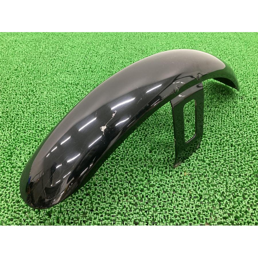 ハーレー　アイアン　フロント　フェンダー　純正 FXSTC1340 フロントフェンダー 黒 ハーレー 純正 中古 バイク 部品 1