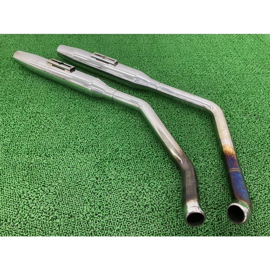 クロームワークス製ソフテイル マフラー 社外 中古 バイク 部品
