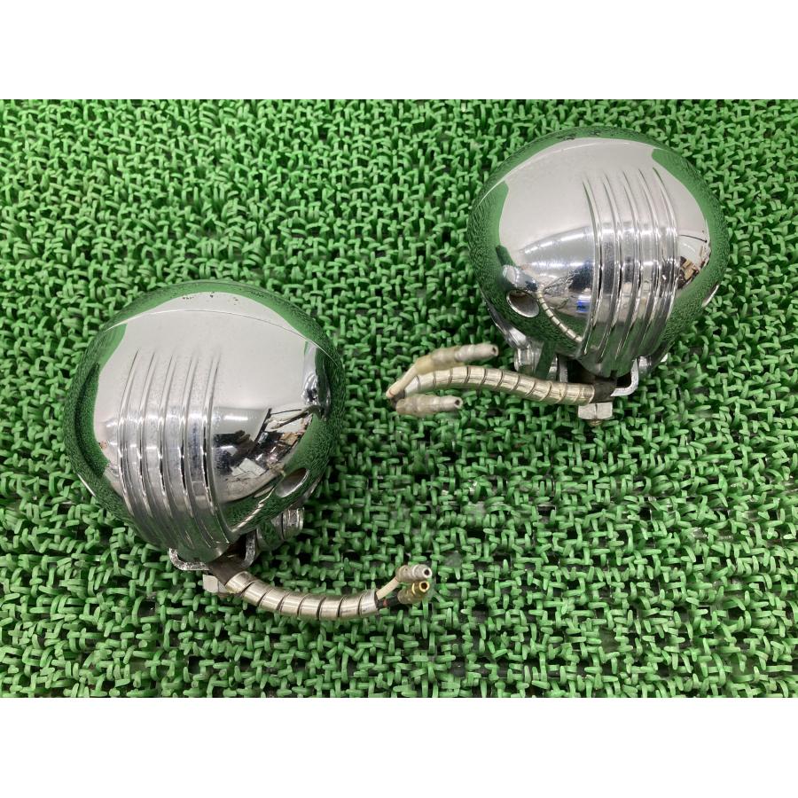 ハーレー フォグランプ 左右 社外 中古 バイク 部品 ツーリング