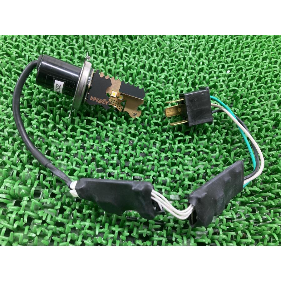 キジマ製 ヘッドライトバルブ 社外 中古 バイク 部品 廃盤 K4 LED