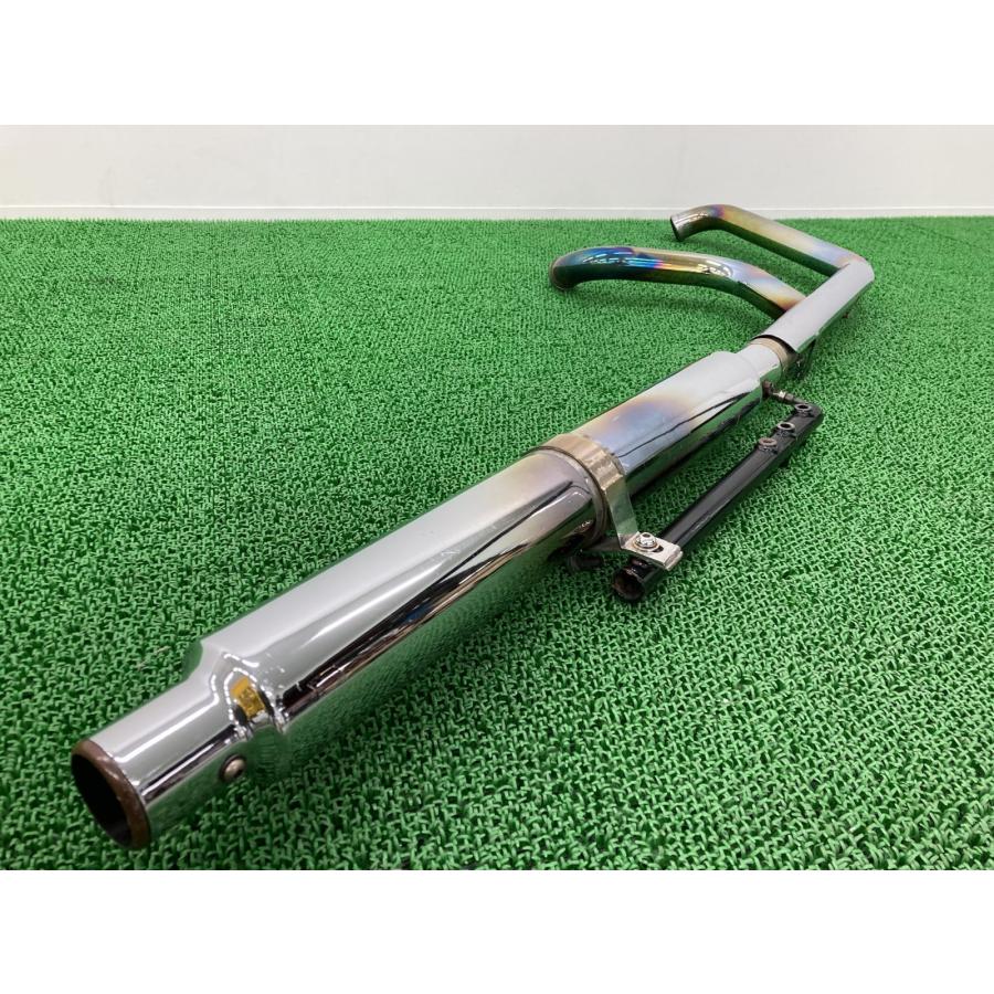 モーターステージ製FLSTC マフラー 社外 中古 バイク 部品 ソフテイル