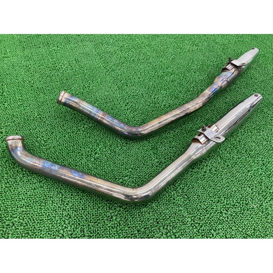 FLSTC マフラー 社外 中古 バイク 部品 ソフテイル EVO TC88 スチール