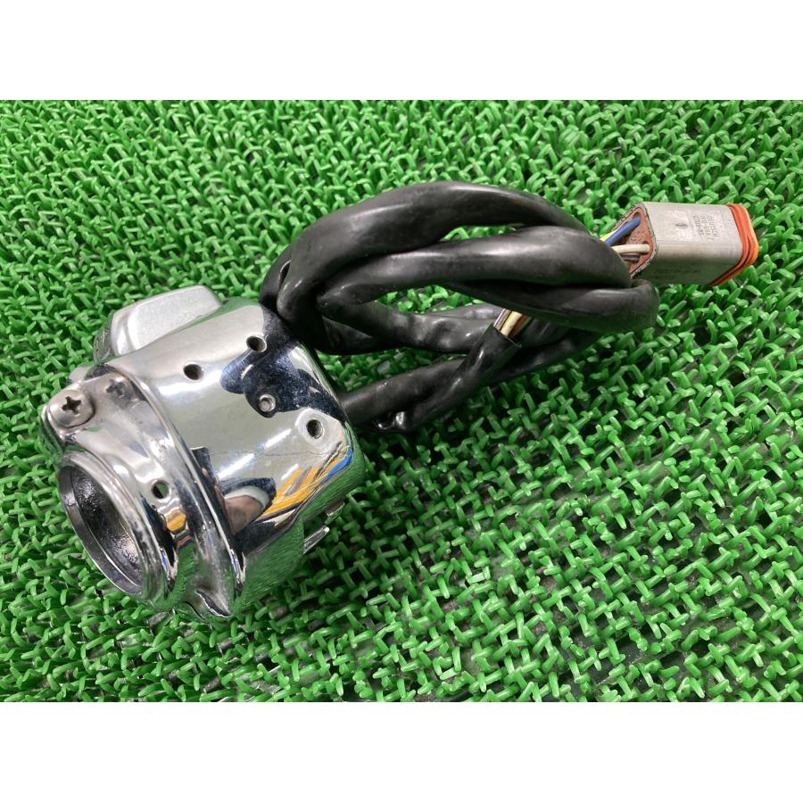 ソフテイル ハンドルスイッチ 左 ハーレー 純正 バイク 部品 TC88 FLST FXST クローム 品薄 車検 Genuine 【中古】 16 ソフテイル ハンドルスイッチ 左 ハーレー 純正 中古 バイク 部品 TC88