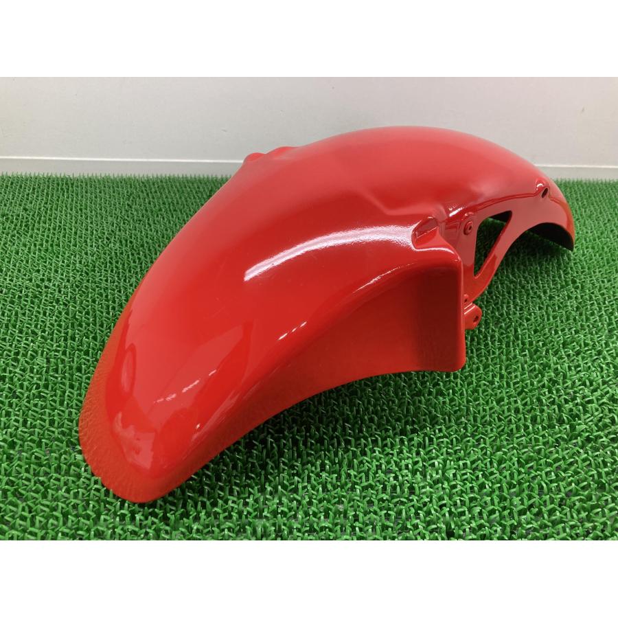 RZV500R フロントフェンダー 赤 51X-001*** ヤマハ 純正 バイク 部品 51X-001 絶版2st キングケニー 当時物 割れ欠け無し 【中古】 31 RZV500R フロントフェンダー 赤 51X-001*** 社外 中古 バイク 部品 51X
