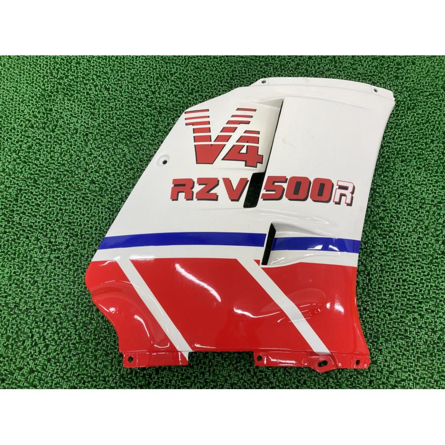 RZV500R サイドカウル 右 赤/白 51X-001*** 社外 中古 バイク 部品 51X