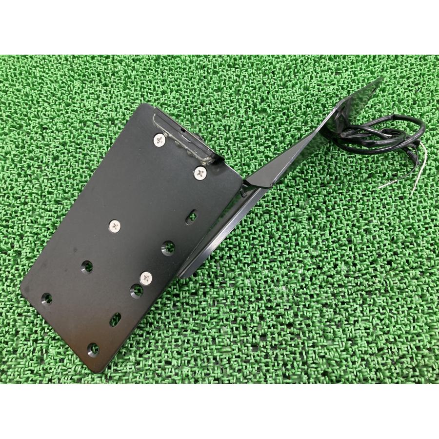 キジマ製XL883 XL1200 サイドナンバープレートホルダー 社外 中古