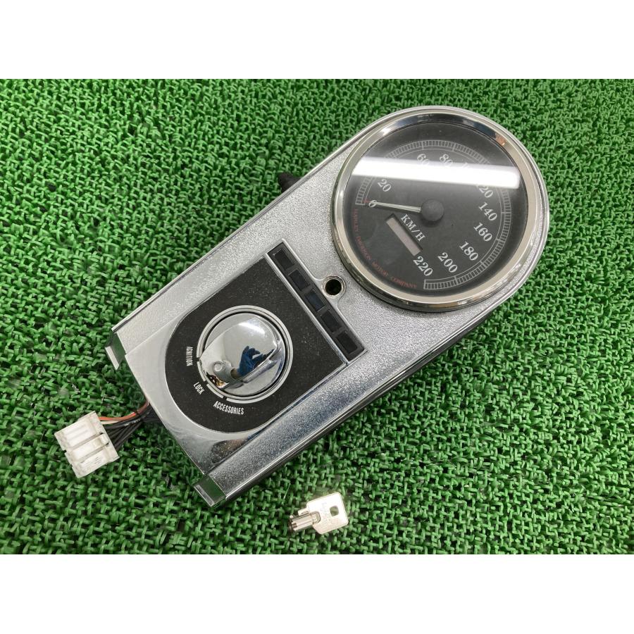 ソフテイル スピードメーター ハーレー 純正 中古 バイク 部品 FLSTC