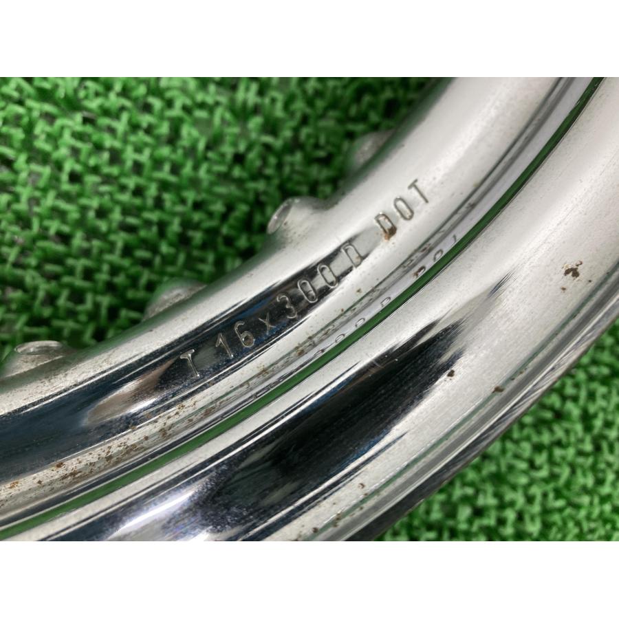 ホイールリム 43085-97 ハーレー 純正 中古 バイク 部品 16×3.00 40本スポーク 85-97年 エボ ダイナ 車検 Genuine 88 ホイールリム 43085-97 ハーレー 純正 中古 バイク 部品 16×3.00 40本