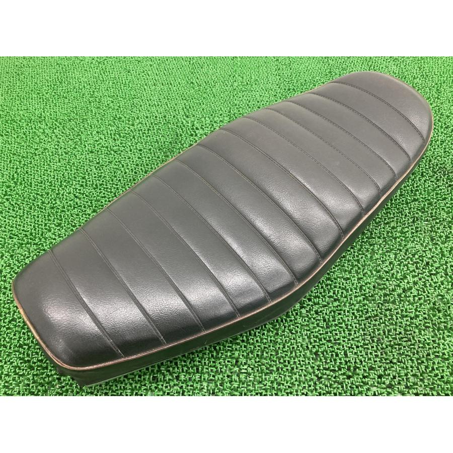 ポッシュ製W650 シート 社外 中古 バイク 部品 POSH EJ650A W400にも