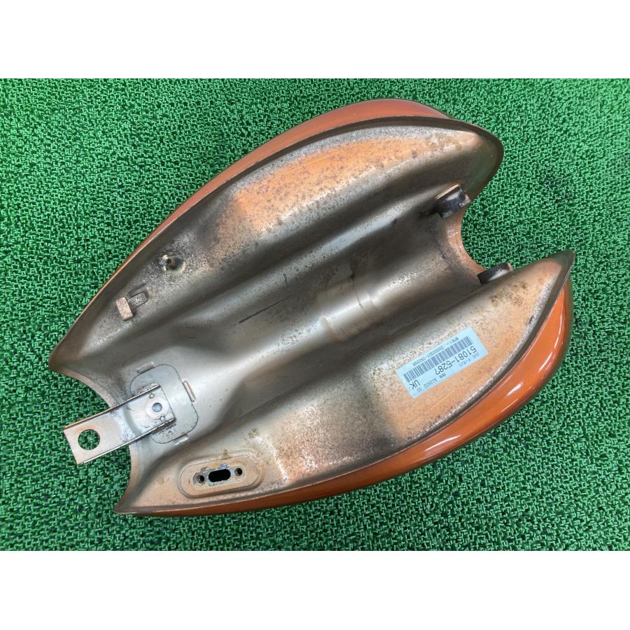 カワサキ エストレヤカスタム タンク 橙M 51081-5287 純正 中古 カワサキ エストレヤカスタム タンク 橙M 51081-5287 純正 中古