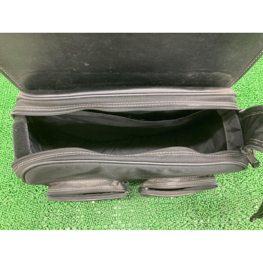 デグナー製 サイドバッグ 左 社外 中古 バイク 部品 DEGNER 修復素材に