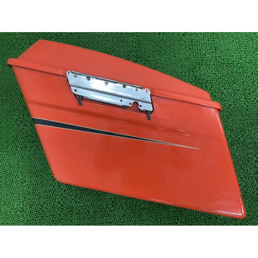 FLTR1580 パニアケース 右 橙 79107-03A/79091-93B ハーレー 純正 バイク 部品 79107-03A 79091-93B オレンジ ツーリング 【中古】 3 FLTR1580 パニアケース 右 橙 79107-03A/79091-93B ハーレー 純正 中古