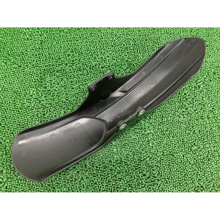 トリッカー フロントフェンダー 黒 ヤマハ 純正 バイク 部品 DG10J DG16J Tricker 割れ欠け無し 品薄 希少品 車検 Genuine 【中古】 80 ヤマハ発動機 トリッカー フロントフェンダー 黒 ヤマハ 純正 中古
