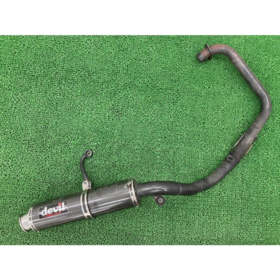 デビル製SR400 マフラー 1JR-328*** 社外 中古 バイク 部品 1JR-328 