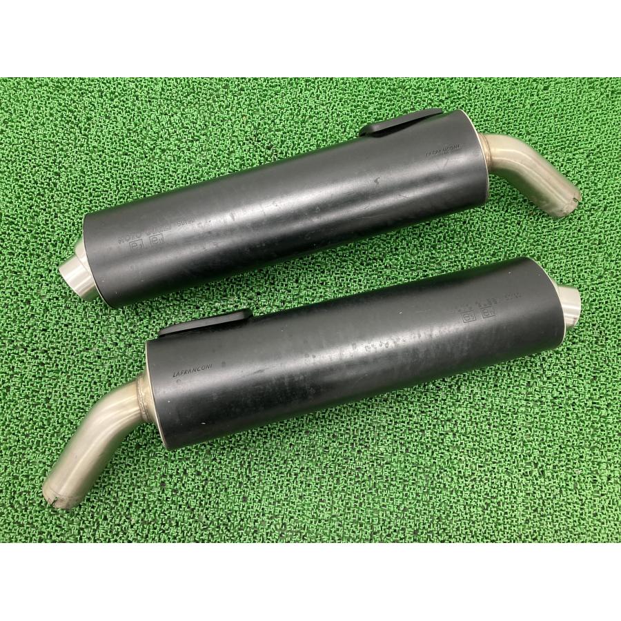 モトグッチV11ル・マンノーマルマフラー V11ルマンロッソコルサ サイレンサーマフラー 左右 S0190 モトグッチ