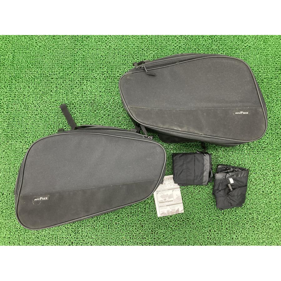 モトフィズ製 サイドバッグ 左右 紺 社外 バイク 部品 MOTOFIZZ TANAX タナックス MFK-187 修復素材やカスタム素材に 品薄 【中古】 28 モトフィズ製 サイドバッグ 左右 紺 社外 中古 バイク 部品 MOTOFIZZ