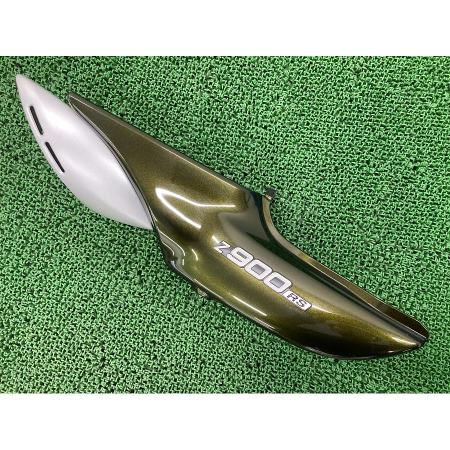 Z900RS サイドカバー 左 36001-0652 カワサキ 純正 ZR900C イエロータイガー インジェクションカバー コンディション良好 【中古】 78 カワサキ（Kawasaki） Z900RS サイドカバー 左 36001-0652 純正 中古
