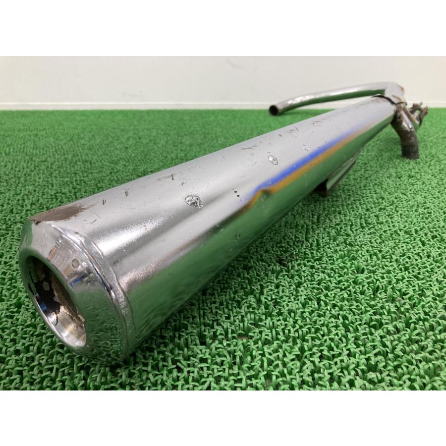 Z400FX マフラー 右 K003 カワサキ 純正 中古 バイク 部品 KZ400E J KZ550B 当時物 品薄 車検 Genuine qRの画像