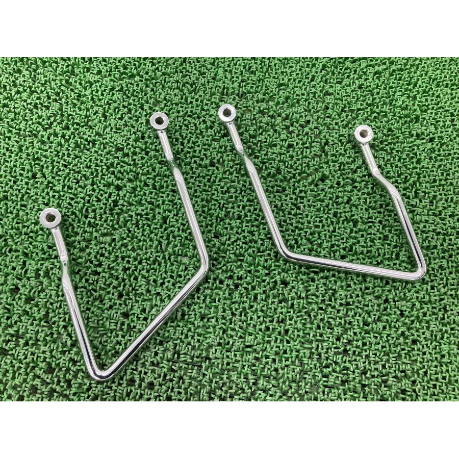 キジマ製バルカン400クラシック サドルバッグサポート 左右 社外 中古