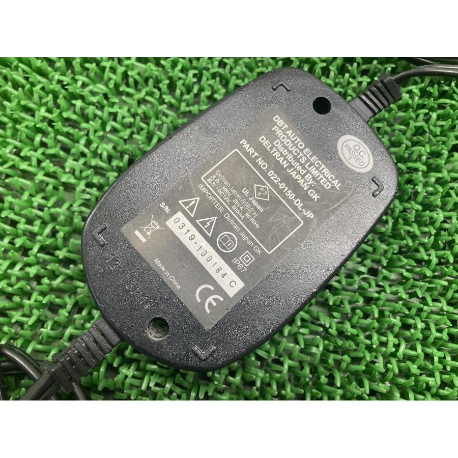 Deltran製 バッテリーチャージャー 022-0150 社外 中古 バイク 部品