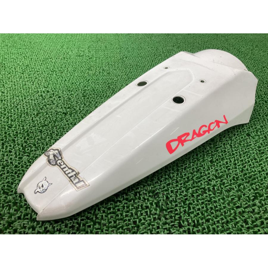 カワサキ（Kawasaki） Dトラッカー KLX250 リアフェンダー 白 35022