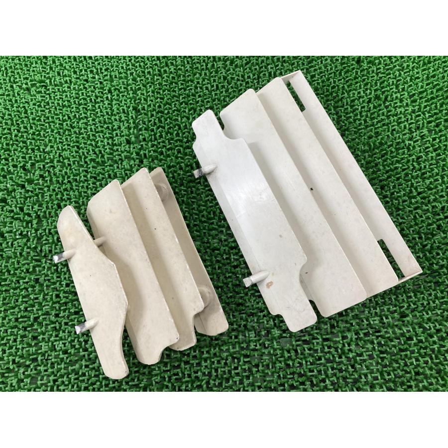 カワサキ（Kawasaki） KLX250 Dトラッカー ラジエターガード 白 14037