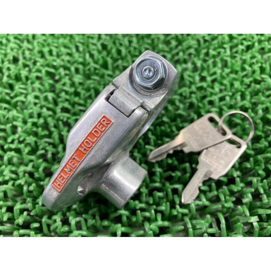 当時物ホンダ純正ヘルメットホルダー 鍵T6645(2本)新品未使用z50cbcl ホンダ（HONDA） ヘルメットホルダー 純正 中古 バイク 部品 メット