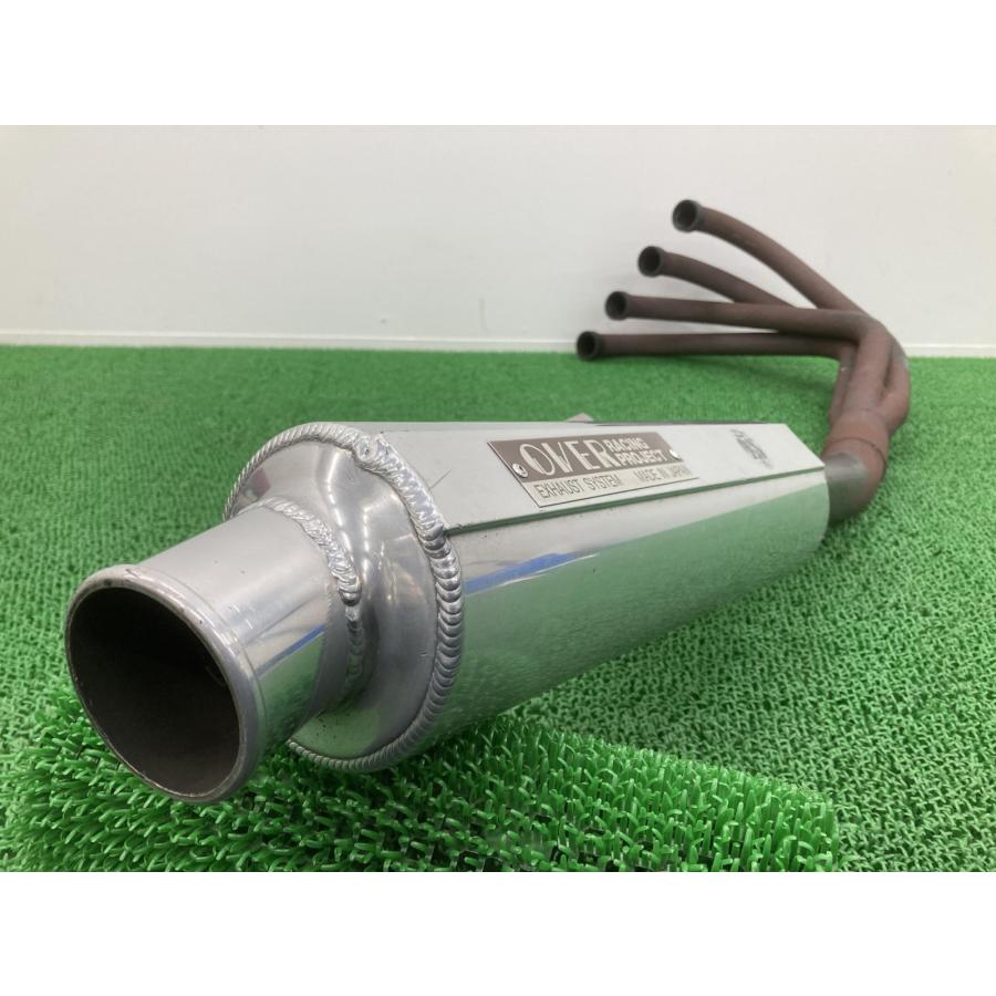 OVER製GPZ900R マフラー 社外 中古 バイク 部品 ZX900A アルミ