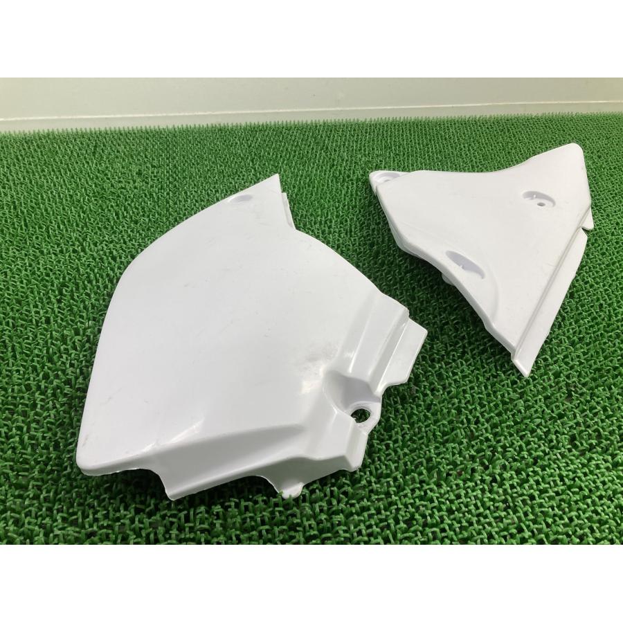 DR-Z400SM サイドカバー 左 白 000011705/000011710 社外 中古 SK43A 
