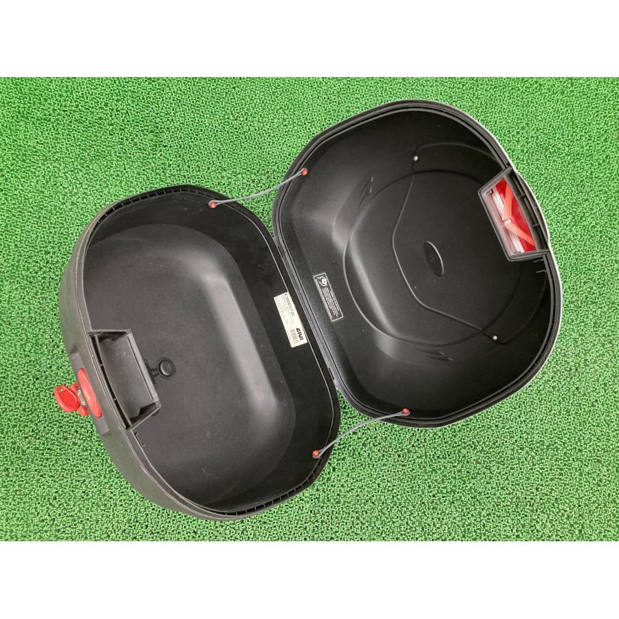 GIVI製 トップケース 銀 社外 中古 バイク 部品 E350 FLOW 35L リア