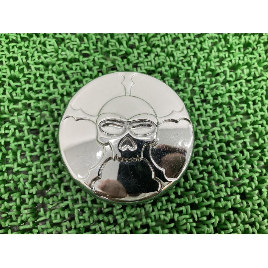 クリアキン製ハーレー タンクキャップ 社外 中古 バイク 部品 品番7538