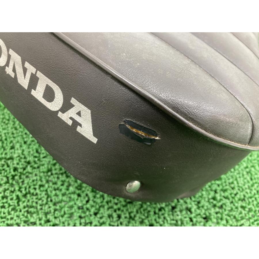 モンキー シート 茶 ホンダ 純正 中古 バイク 部品 Z50J AB27 MONKEY 修復素材や張り替えベースに 品薄 希少品 車検 Genuine Zt ホンダ（HONDA） モンキー シート 茶 純正 中古 バイク 部品 Z50J AB27