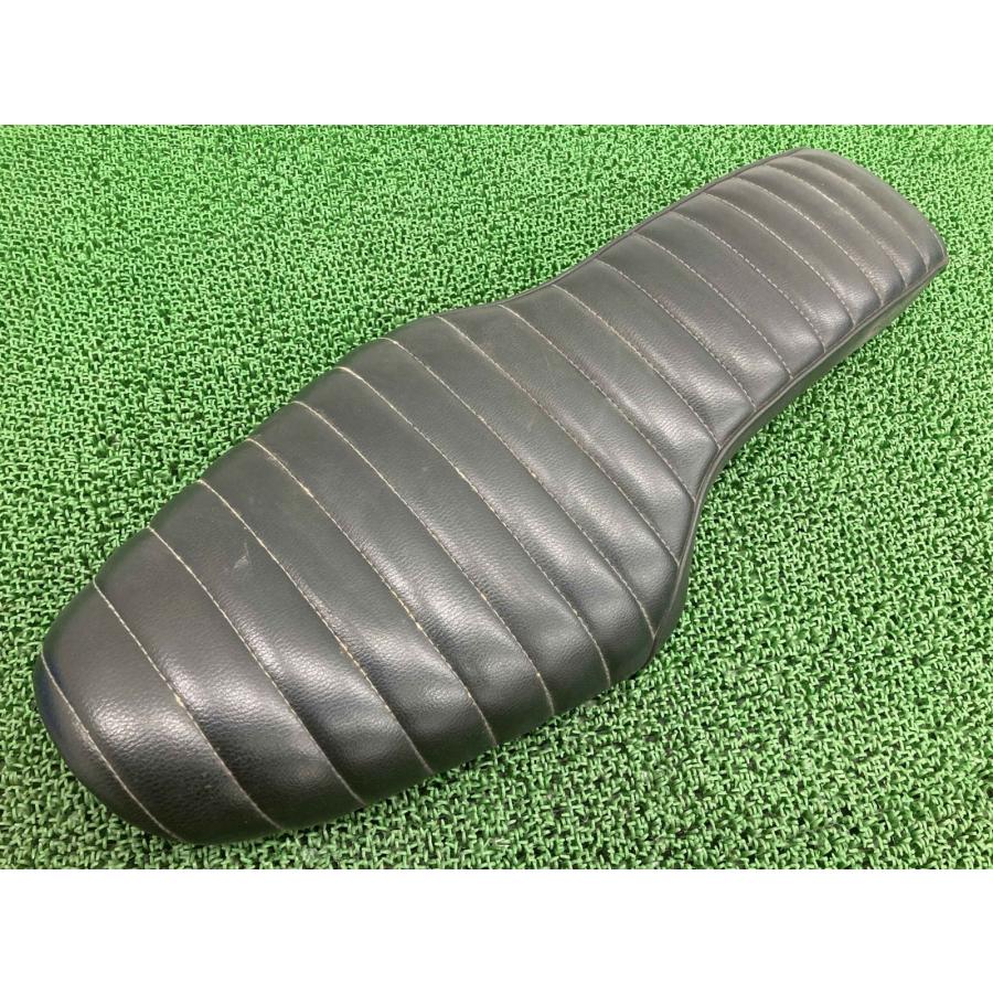 イージーライダース製XLH シート 社外 中古 バイク 部品 ハーレー XL -03年スポーツスター リジスポ コブラシート タックロール uH | 