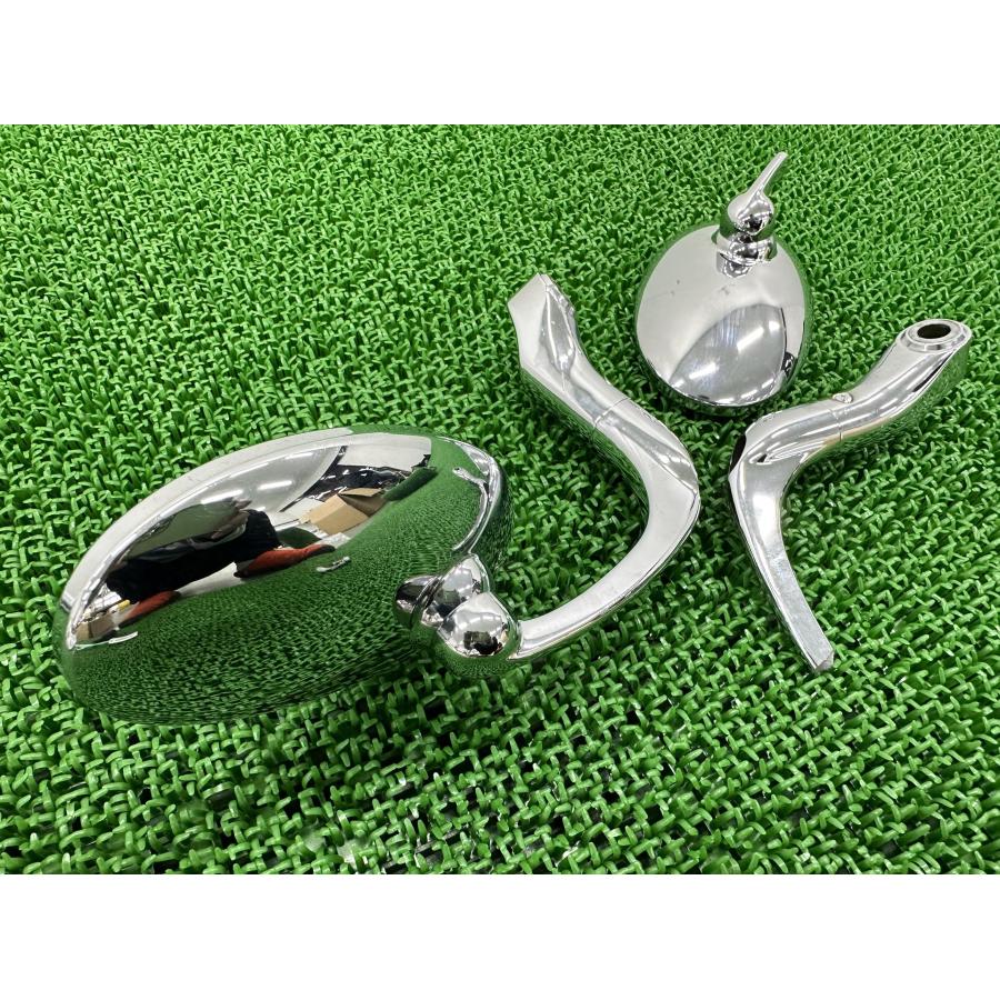 ナポレオン製 ミラー 左右 ヤマハ 純正 ワイズギア クラシカルミラー ブルーミラーオーバル2 正逆10mm 修復素材に 廃盤 【中古】 48 ヤマハ発動機 ナポレオン製 ミラー 左右 ヤマハ 純正 中古 バイク 部品