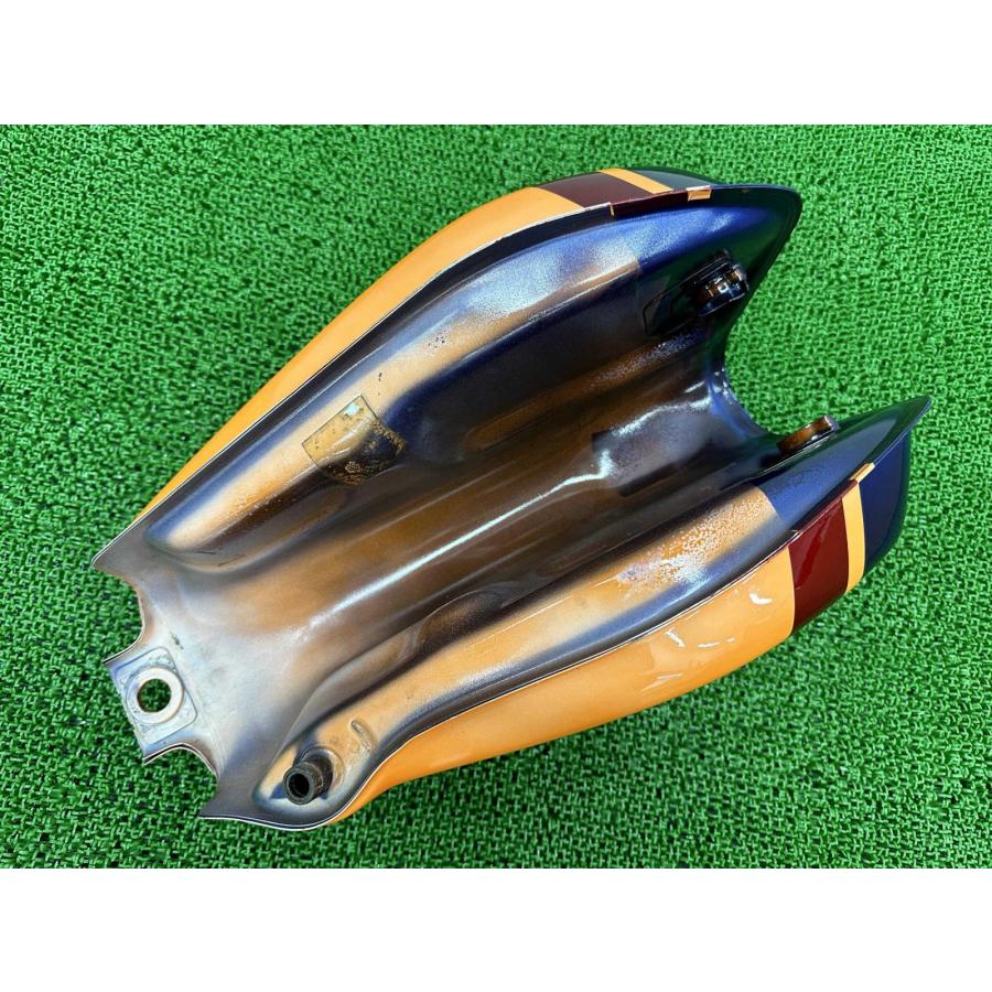 FTR223 タンク 橙/紺 ホンダ 純正 中古 MC34 ノーマルガソリンタンク