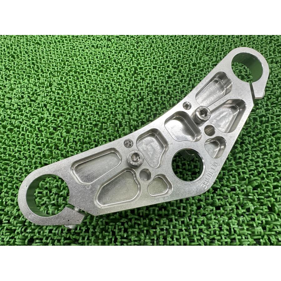 Gクラフト製モンキー トップブリッジ 社外 バイク 部品 Z50J AB27 φ30mm アルミ マルチタイプ ハンドルポスト付 【中古】 85 Gクラフト製モンキー トップブリッジ 社外 中古 バイク 部品 Z50J AB27
